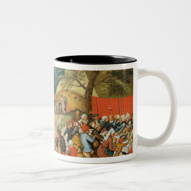 Taza Bicolor Banquete de la boda (Derecha)