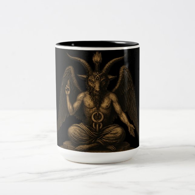 Taza Bicolor Baphomet (Centro)