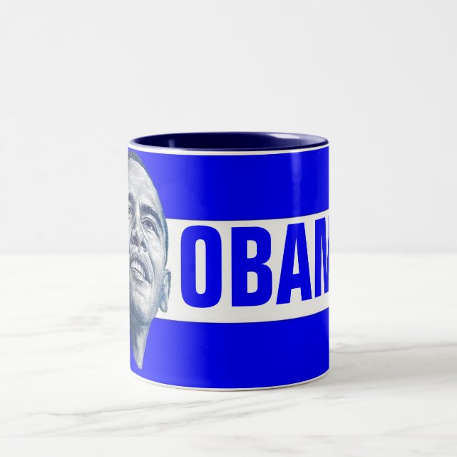 Taza Bicolor Barack Obama (Centro)