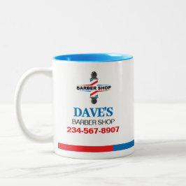 Taza Bicolor Barber Shop