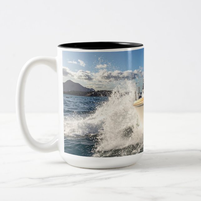 Taza Bicolor barco (Izquierda)
