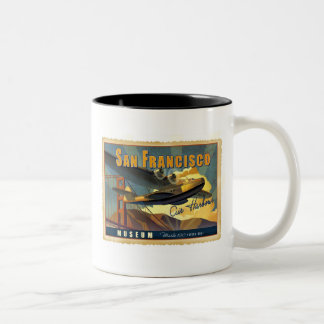 Taza Bicolor Barco de vuelo de Martin 130