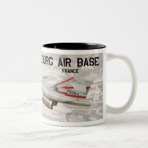 Taza Bicolor Base aérea de Phalsbourg (Francia)