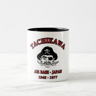 Taza Bicolor base aérea Japón de tachikawa