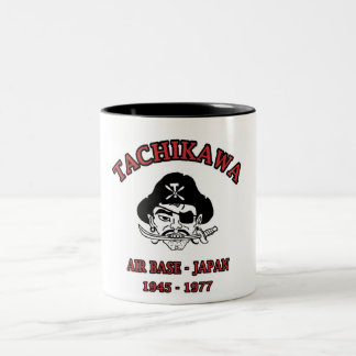 Taza Bicolor base aérea Japón de tachikawa