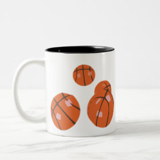 Taza Bicolor basketball