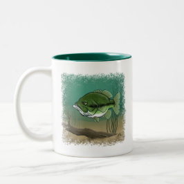 Taza Bicolor Bass Coffee Mug
