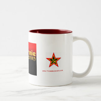 Taza Bicolor bastardo del commie, estrella del commie, estrella