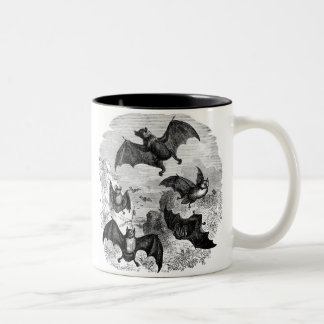 Taza Bicolor Bat Sketch