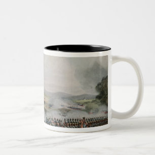 Taza Bicolor Batalla Talavera, grabada por Thomas Sutherland