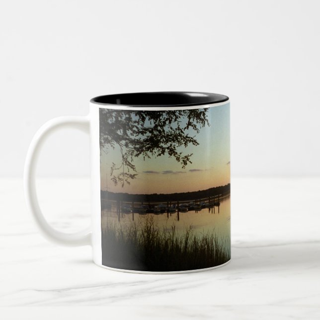 Taza Bicolor Baterías de Bayside (Izquierda)