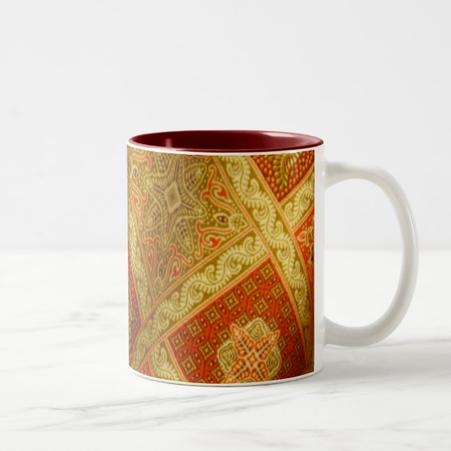 Taza Bicolor Batik indonesio (Derecha)