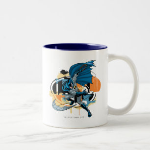 Taza Bicolor Batman Throw