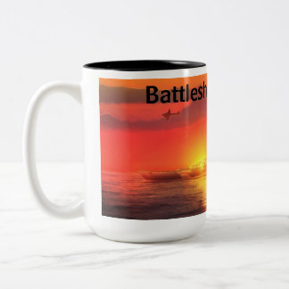Taza Bicolor Battleship Bismarck