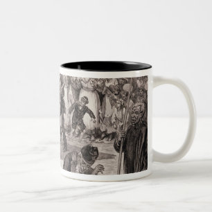 Taza Bicolor Bautismo del negro en los Estados Unidos