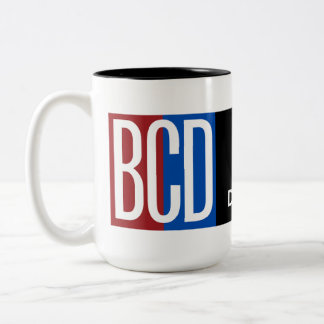 Taza Bicolor BCD Logo Coffee Mug