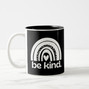 Taza Bicolor Be Kind Rainbow