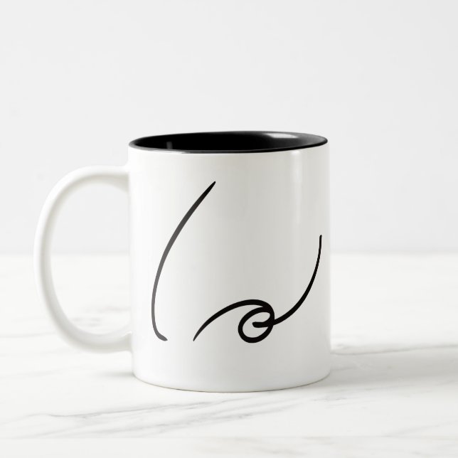 Taza Bicolor Be Kind Shorthand (Izquierda)