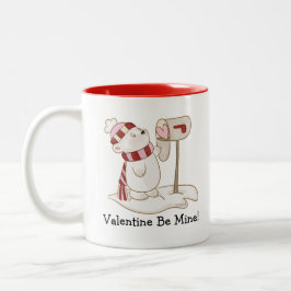 Taza Bicolor Be Mine Valentine