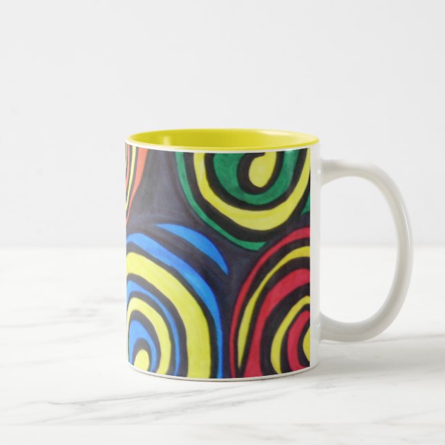 Taza Bicolor Beach Boys Swirls (Derecha)