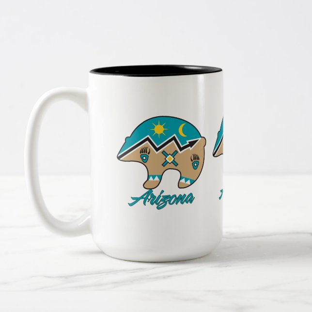 Taza Bicolor Bear Clan Arizona (Izquierda)