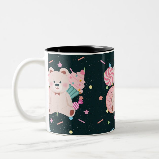 Taza Bicolor Bear coffee mug (Izquierda)