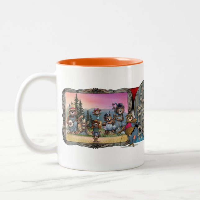 Taza Bicolor Bear Family Reunion Mug (Izquierda)