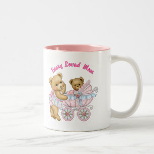 Taza Bicolor Beary Loved Mom