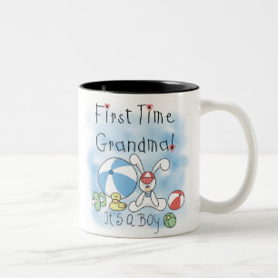 Taza Bicolor Bebé de la abuela de la primera vez