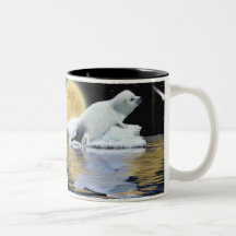 Bebé Harp Seal Wildlife Supporter Mug