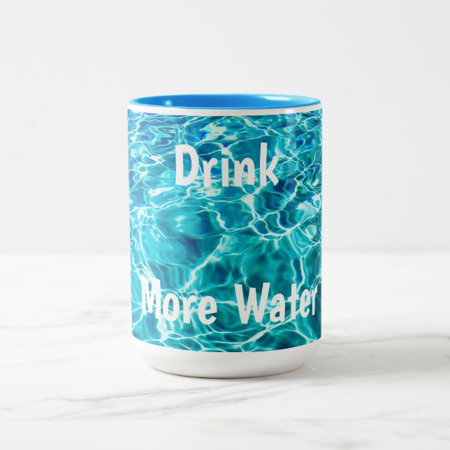 Taza Bicolor Beber agua barba (Centro)