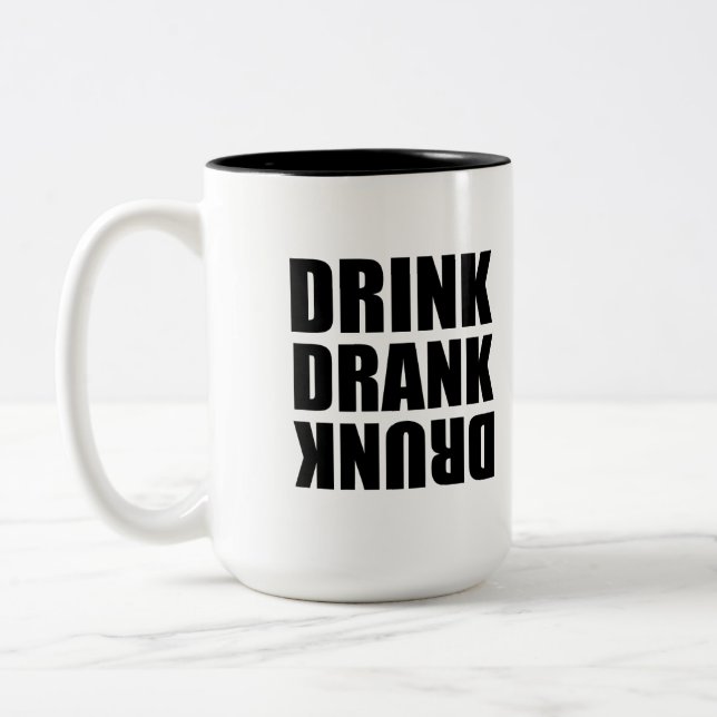 Taza Bicolor Beber borrachín (Izquierda)