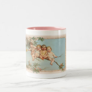 Taza Bicolor Bebés de árbol superior