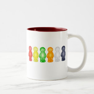 Taza Bicolor Bebés de la jalea