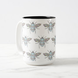 Taza Bicolor "Bebés suaves"