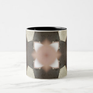 Taza Bicolor Bebida de cacao caliente de la cáscara de almeja m