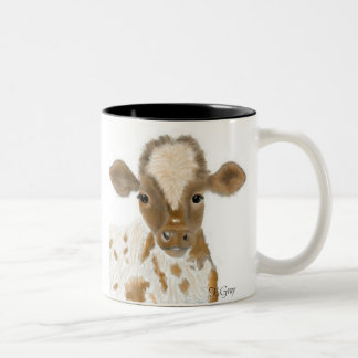 Taza Bicolor Becerro del bebé