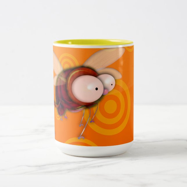 Taza Bicolor Bee (Centro)