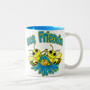 Taza Bicolor Bee Friends