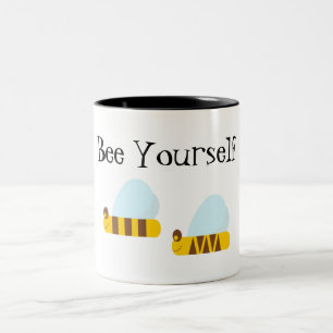 Taza Bicolor Bee Yourself Mug