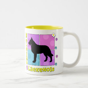 Taza Bicolor Belga maravilloso Laekenois