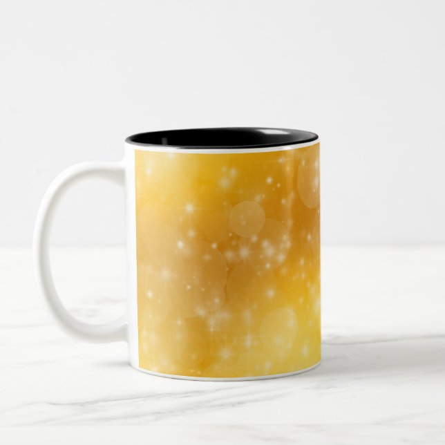 Taza Bicolor Belleza Amarilla (Izquierda)