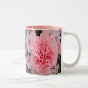 Taza Bicolor Belleza de carnación rosada Mug