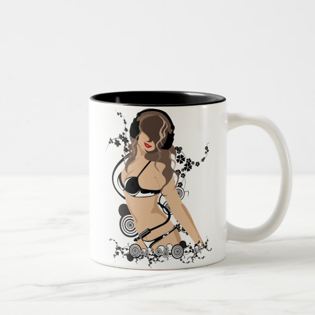 Taza Bicolor belleza musical (Derecha)