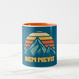 Taza Bicolor Ben Nevis Retro Turquoise