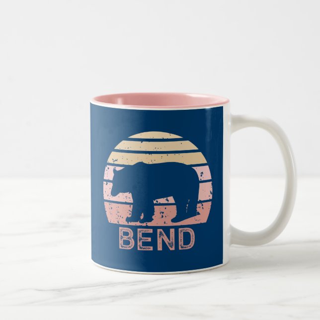 Taza Bicolor Bend Retro Bear (Derecha)