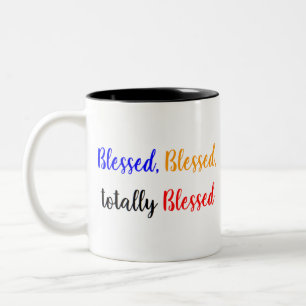 Taza Bicolor bendecido totalmente