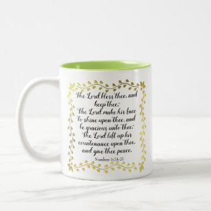 Taza Bicolor Bendiciendo Mug