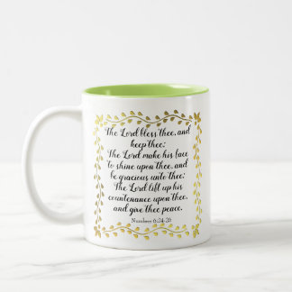 Taza Bicolor Bendiciendo Mug