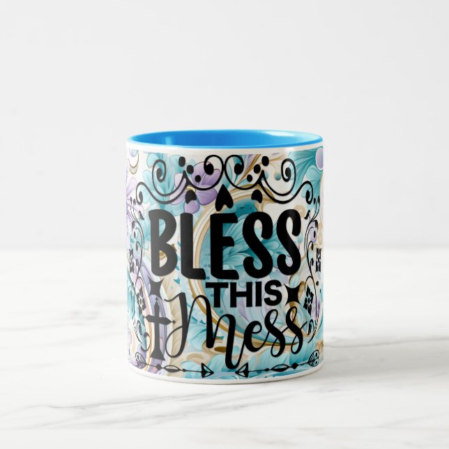 Taza Bicolor Bendición Este Mess Mug (Centro)